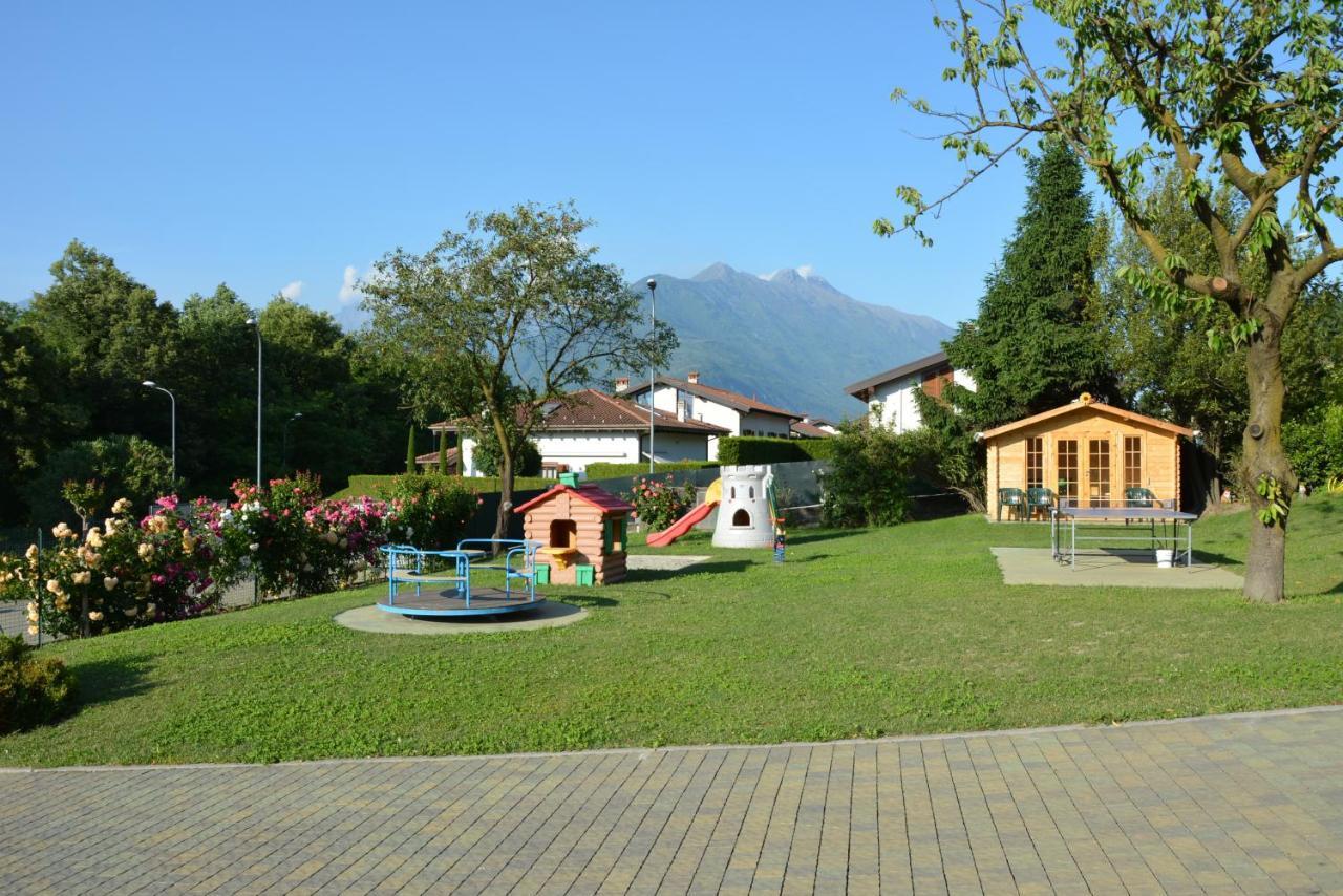 Residence Girasole Casa Rossa A Colico Exteriör bild